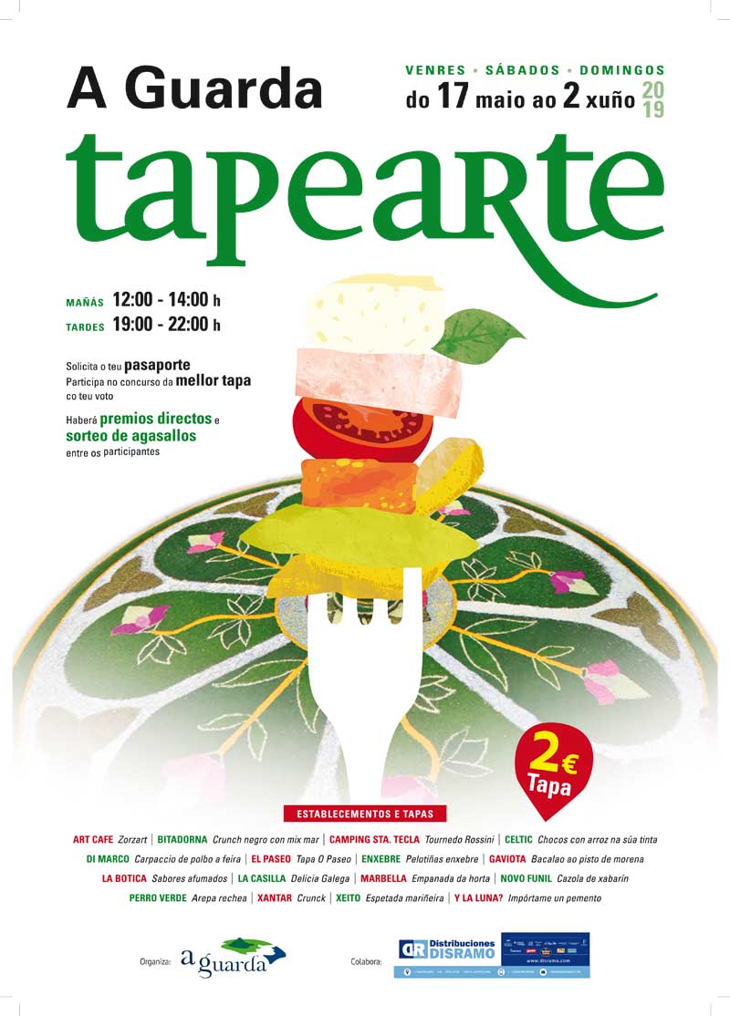 Un total de 16 bares y restaurantes de la villa ofertarán tapas los viernes, sábados y domingos en horario de 12:00h a 14:00h y de 19:00h a 22:00h a un precio simbólico de 2€ la tapa.