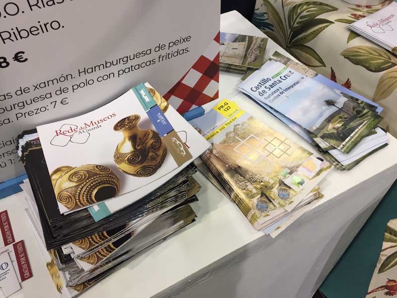 Un escaparate ideal para la promoción del Ayuntamiento de A Guarda a través del Restaurante Xeito que regenta Carmen Baz, quien ofertó el menú «Porto da Guarda» contando con los platos típicos de la cocina marinera como el pulpo, el pez espada y, como no, la langosta de A Guarda.