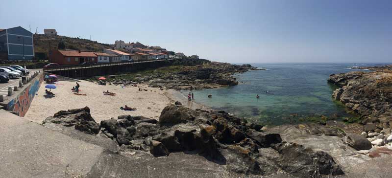 Las playas marítimas y fluviales del Ayuntamiento de A Guarda demuestran un estado de alta ocupación en lo que va del mes de agosto, elegidas por miles de bañistas que día a día visitan estos espacios naturales.