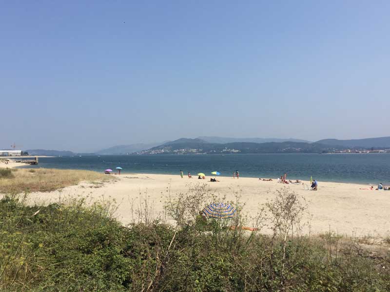 Las playas marítimas y fluviales del Ayuntamiento de A Guarda demuestran un estado de alta ocupación en lo que va del mes de agosto, elegidas por miles de bañistas que día a día visitan estos espacios naturales.