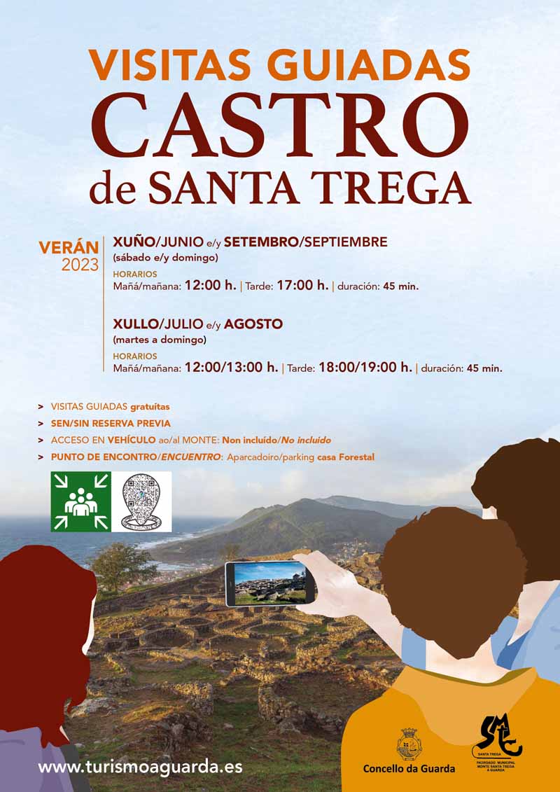O monte Santa Trega amplía a oferta de visitas guiadas
