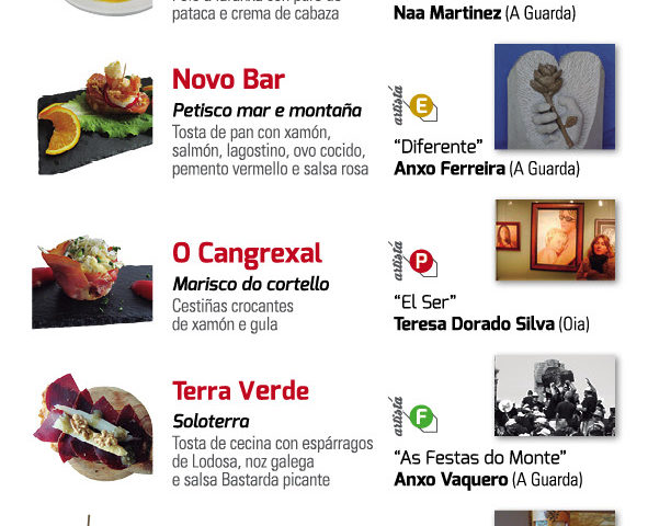 Ruta gastronómica "Petiscos con arte"