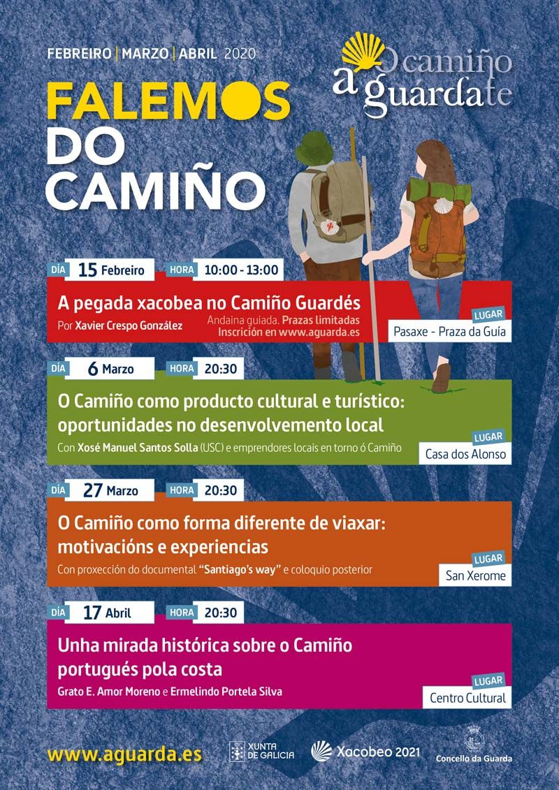 Una caminata guiada permitirá conocer el rastro jacobeo en el Camino de Santiago en A Guarda