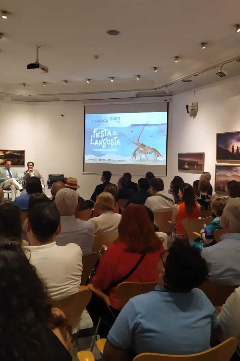 Presentación de la Fiesta de la Langosta da Guarda tuvo lugar en Madrid con Martínez-Almeida
