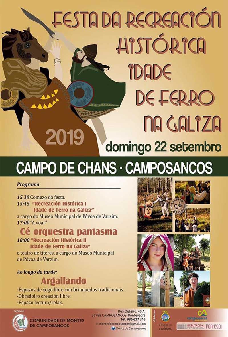 Recreación histórica en el Monte Santa Trega este domingo