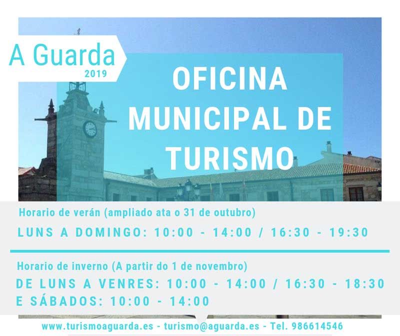 Ampliado el horario de atención en la Oficina de turismo de A Guarda