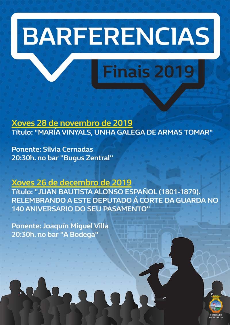 Este jueves llega a A Guarda la última Barferencia del año sobre Juan Bautista Alonso