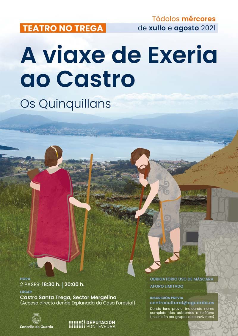 A Guarda inaugura “Teatro no Trega” con Os Quinquilláns