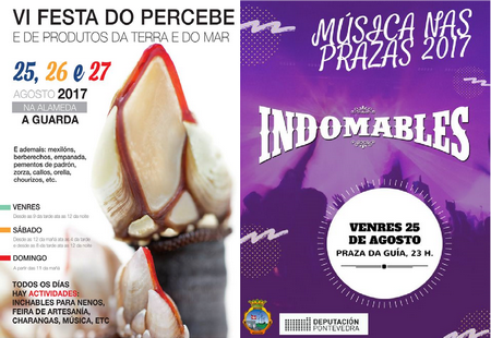 «Música nas prazas» y Festa do Percebe: platos fuertes del último fin de semana de agosto