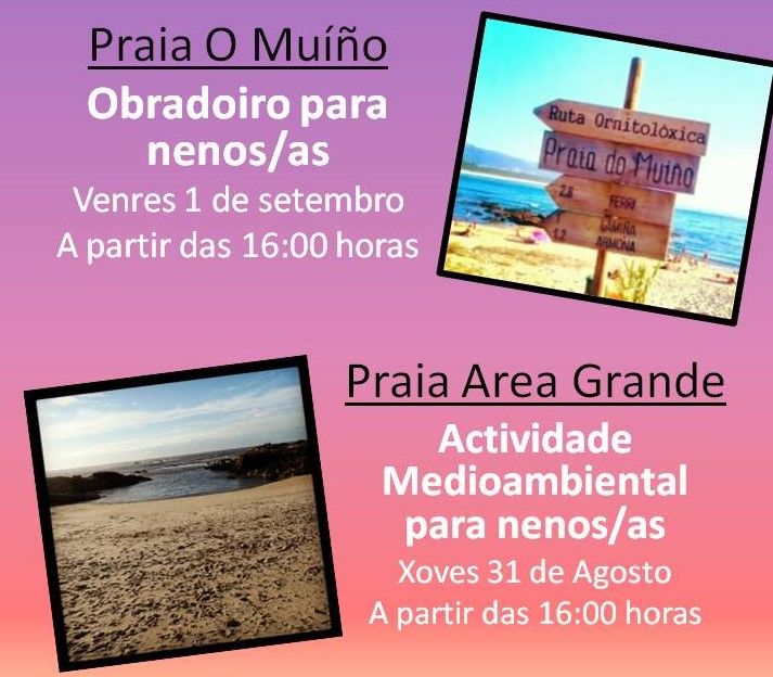 El Concello organizada dos jornadas de información medioambiental en las playas con Bandera Azul