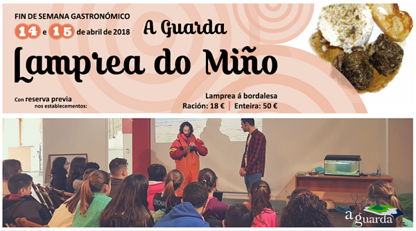 Xroandas didácticas da "Lamprea do Miño"