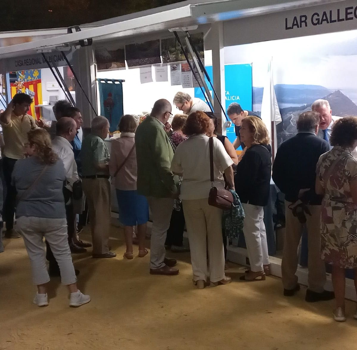 A Guarda se promocionó nuevamente en Sevilla en el Encuentro de Casas Regionales y Provinciales.