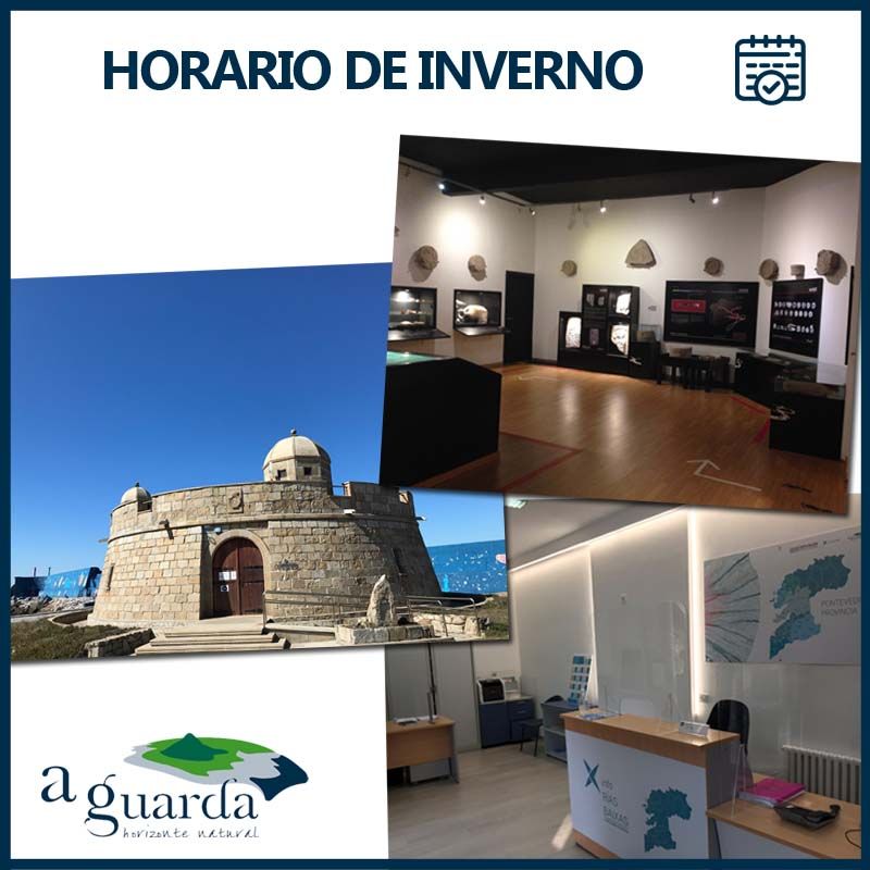 Horarios en la red de museos y en la oficina municipal de Turismo de A Guarda