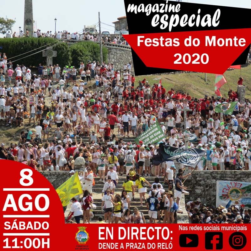 EN DIRECTO: Magazine especial – Festas do Monte 2020