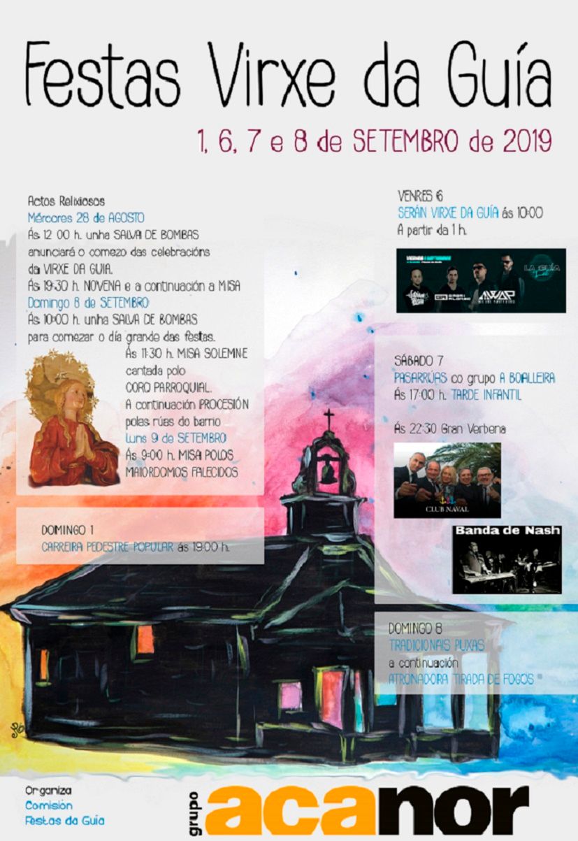 A Guarda acoge este fin de semana las Fiestas en honor a la Virgen de la Guía