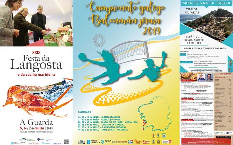 La Fiesta de la Langosta y de la Cocina Marinera centra la programación de este fin de semana en A Guarda