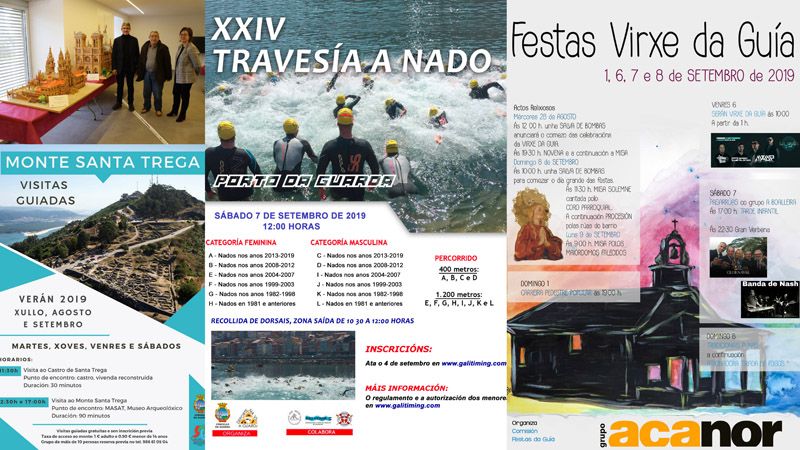 Las Fiestas de la Guía centra la programación de este fin de semana en A Guarda
