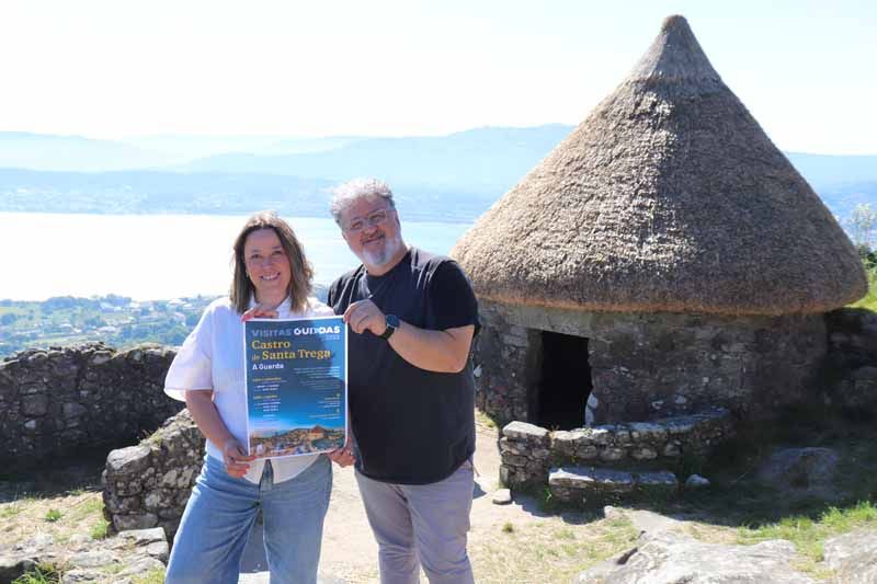 O monte Santa Trega conta con catro visitas guiadas diarias de martes a domingo