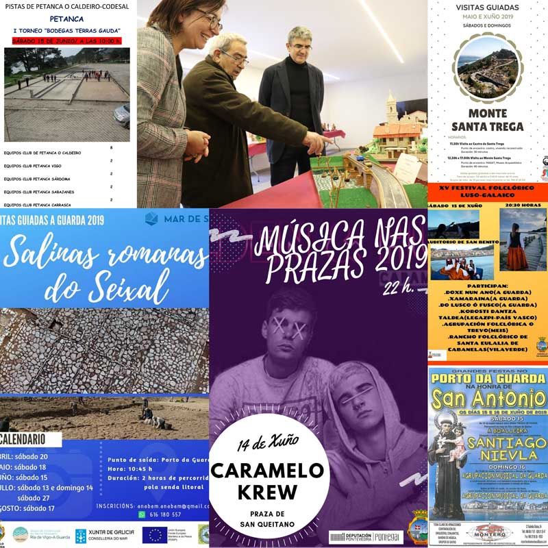 Música, festejos, exposiciones, visitas guiadas y mucho más en este fin de semana en A Guarda