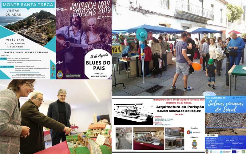 Visitas guiadas, música y exposiciones en este fin de semana en A Guarda