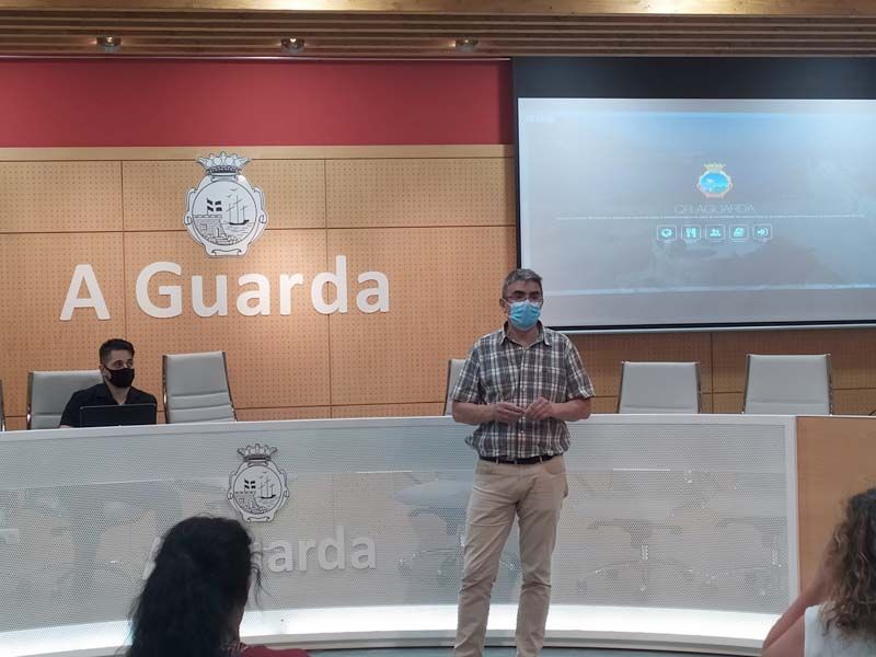 A Guarda presenta una App para la creación de cartas digitales en establecimientos de hostelería