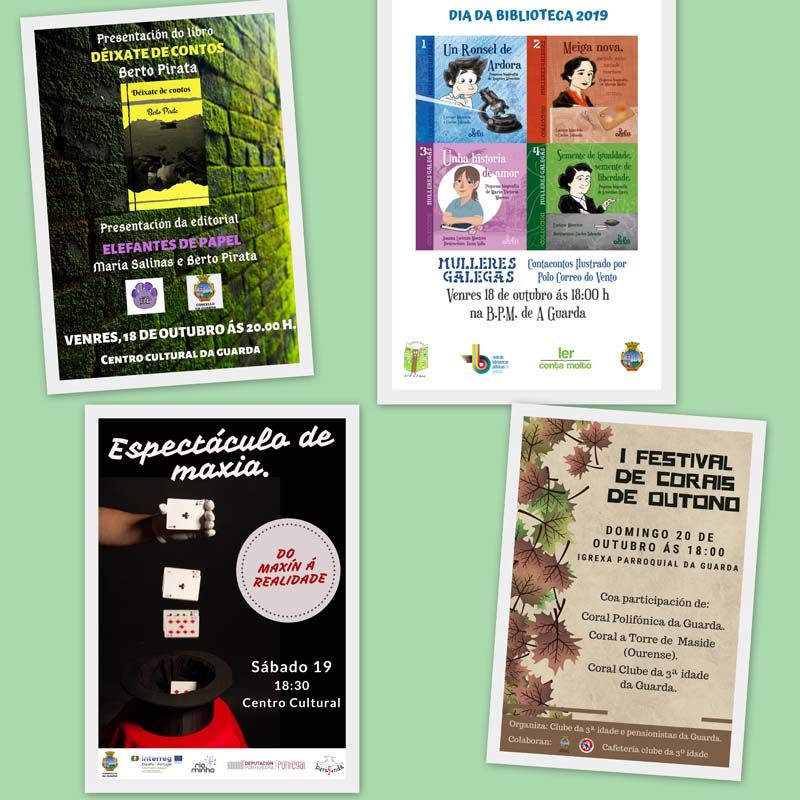 Contacuentos y magia en este fin de semana en A Guarda