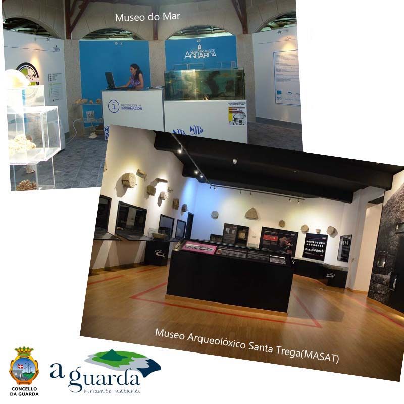 A Guarda invita a visitar el MASAT y el Museo del Mar