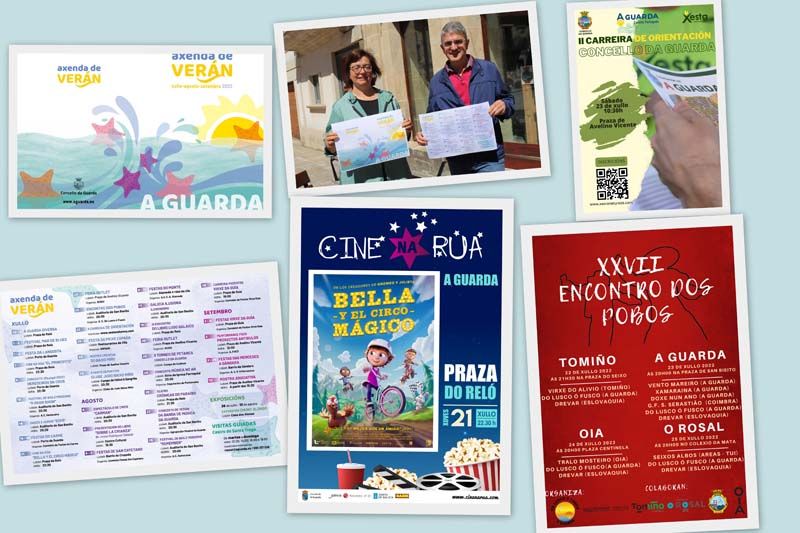 La programación de verano continúa esta semana en A Guarda con cine, Feria Outlet, conciertos y eventos deportivos