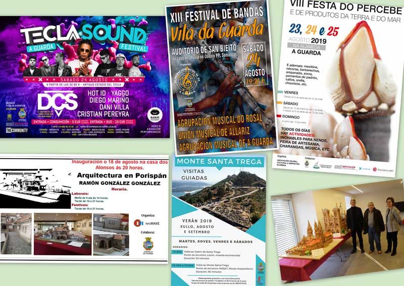 A Guarda oferta múltiples actividades este fin de semana