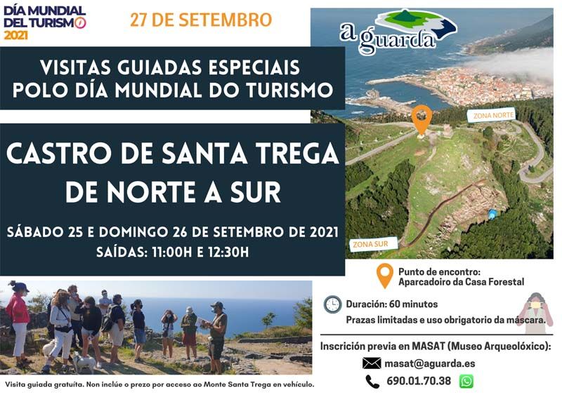 A Guarda conmemora el Día Mundial del Turismo con visitas guiadas especiales al castro de Santa Trega