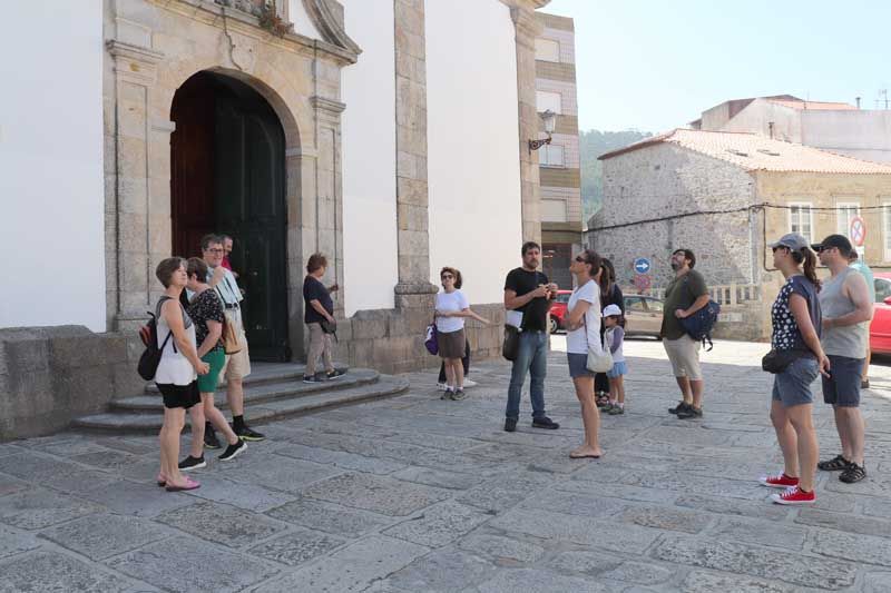 El patrimonio del casco urbano de A Guarda se da a conocer con visitas guiadas