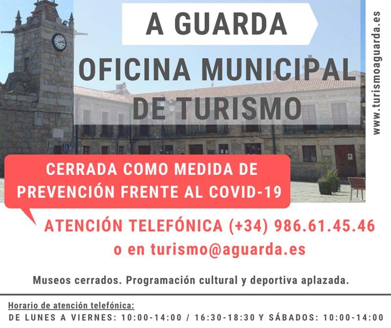 El Ayuntamiento de A Guarda adopta medidas de prevención frente al coronavirus COVID-19
