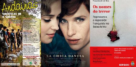 Cine, literatura y deporte: programación cultural para el fin de semana en A Guarda