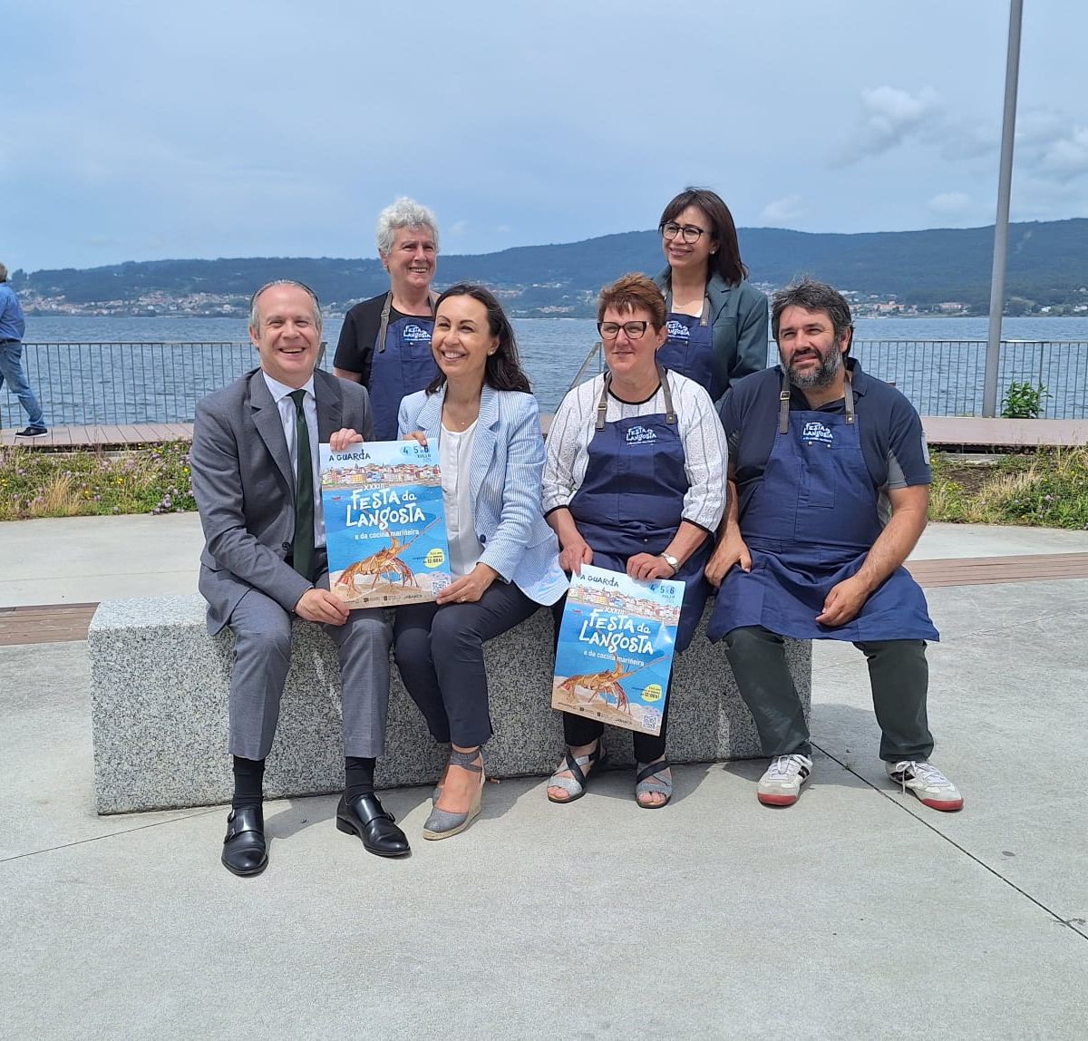 A Guarda presentó su XXXIII Fiesta de la Langosta y de la Cocina Marinera en Marín