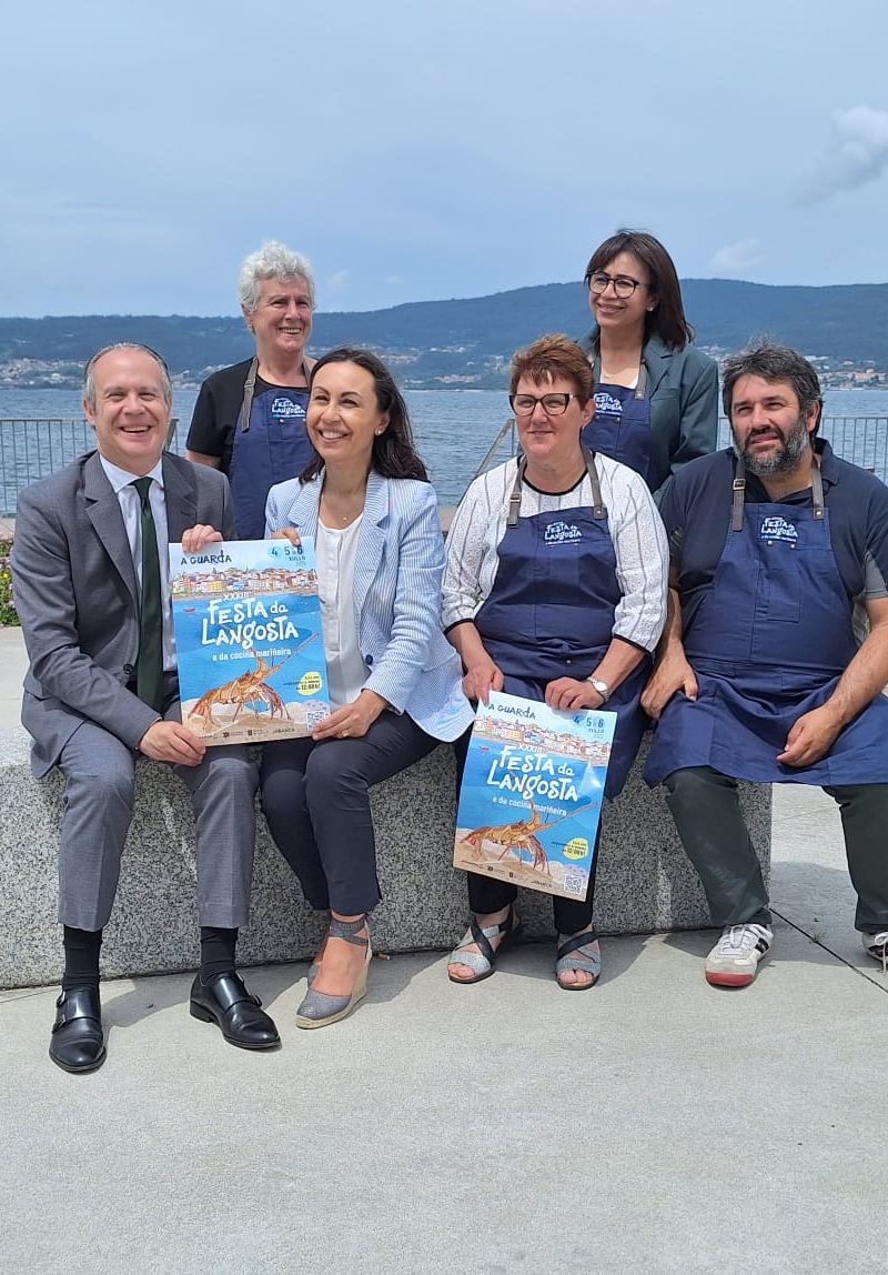 A Guarda presentó su XXXIII Fiesta de la Langosta y de la Cocina Marinera en Marín