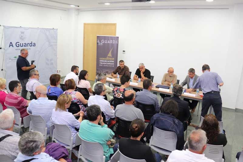 Los guardeses se vuelcan con el Encuentro de Embarcaciones Tradicionales de Galicia a ocho días del evento