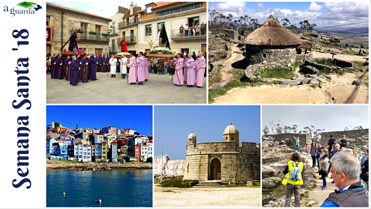 A Guarda celebra la Semana Santa con una amplia programación cultural y las tradicionales procesiones