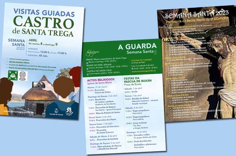 A Guarda celebra la Semana Santa con visitas guiadas y procesiones