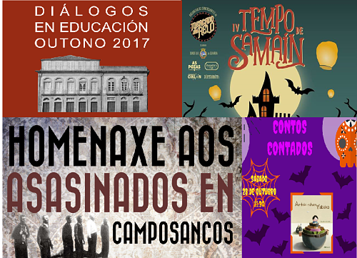 Octubre termina en A Guarda con una amplia y variada programación cultural y lúdica