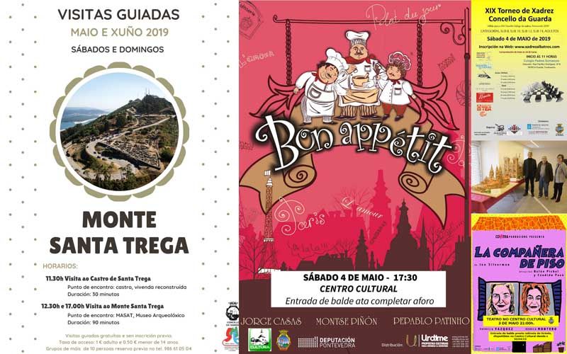 A Guarda da la bienvenida al mes de mayo con actividades culturales, turísticas y deportivas