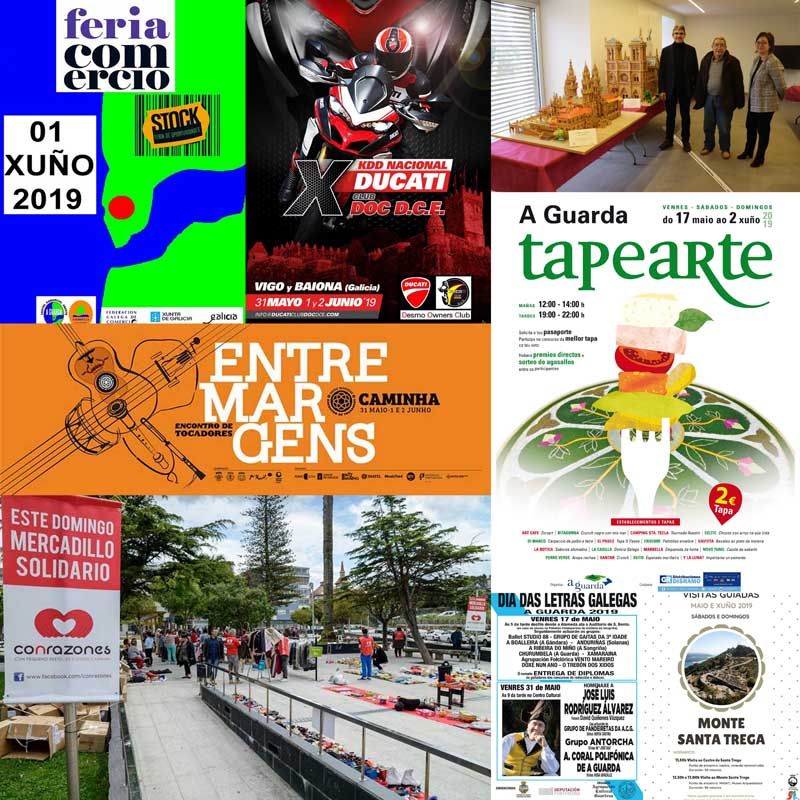 Gastronomía, turismo, motor, exposiciones, feria de oportunidades y solidaridad se mezclan este fin de semana en A Guarda