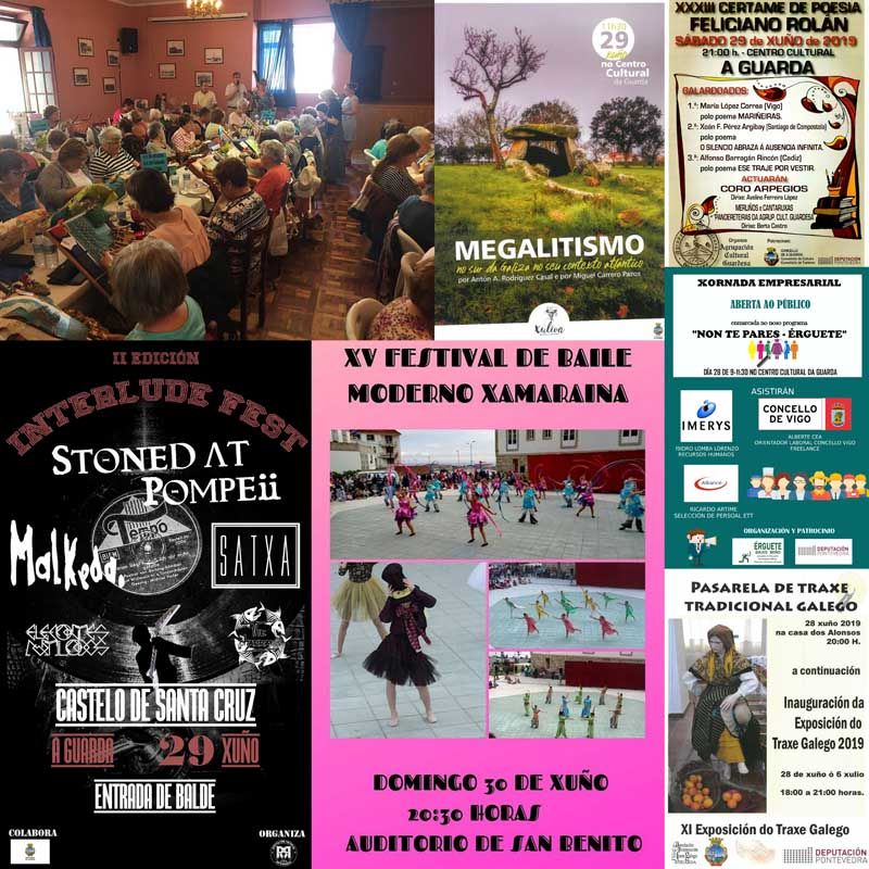 Programación para este fin de semana en A Guarda