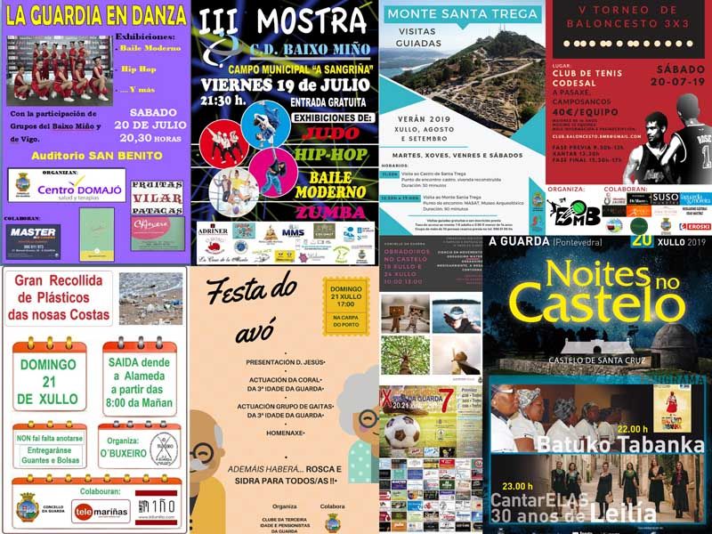 «Noites no Castelo» es la cita obligada para este fin de semana en A Guarda