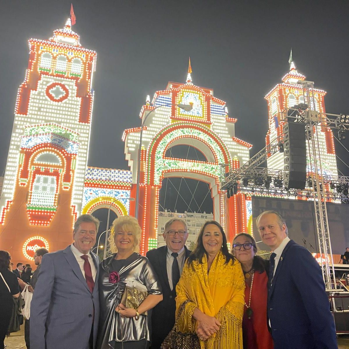 A Guarda, presente en la Feria de Abril en la caseta de Lar Gallego