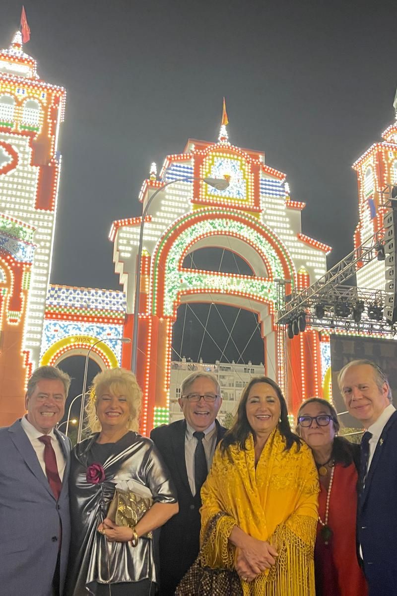 A Guarda, presente en la Feria de Abril en la caseta de Lar Gallego