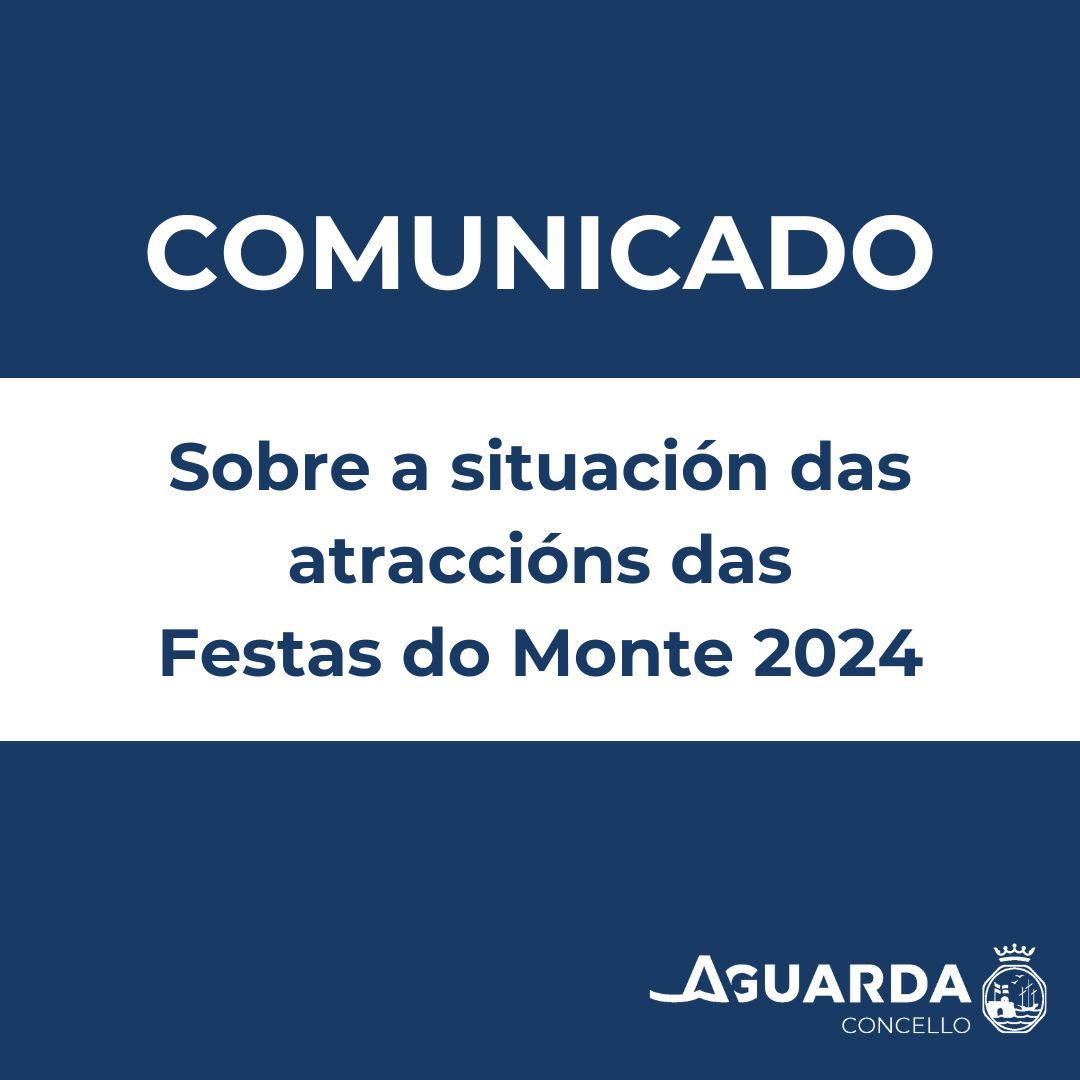 COMUNICADO: Sobre el cierre de atracciones de las  Fiestas del Monte 2024