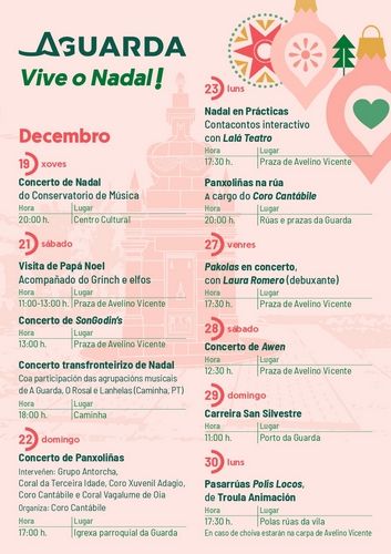 A Guarda trae una Navidad llena de actividades para toda la familia