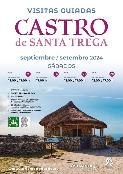 Los sábados de septiembre habrá visitas guiadas gratuitas al castro Santa Trega